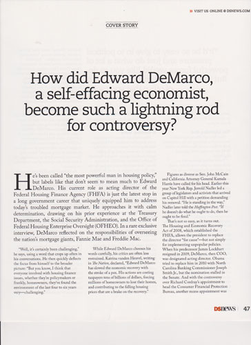 Clip of Edward DeMarco article, page 2